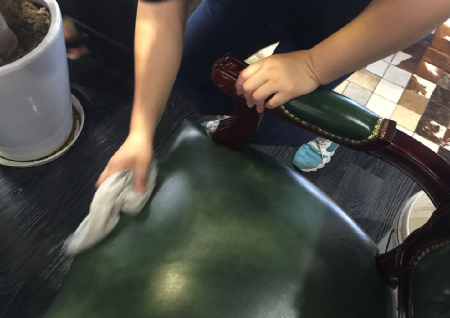 平定县家具清洗案例